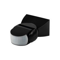 senzor pohybu ALER N-B, max 1200W,120st.,12m čierny IP65